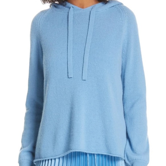 Vince Raglan Sleeve Cashmere Hoodie 